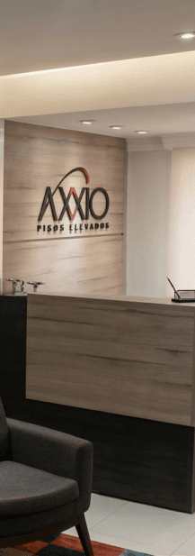 escritorio axxio pisos elevados