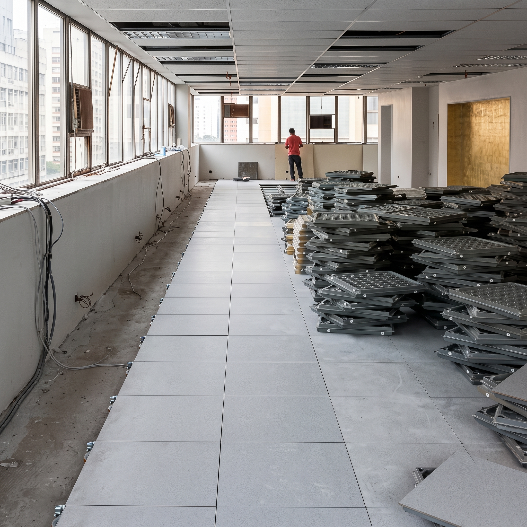 Obra Piso Elevado 2